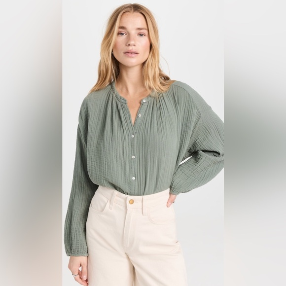 NWOT 9Seed Poet's Beach Top - Kelly Green - Picture 1 of 4